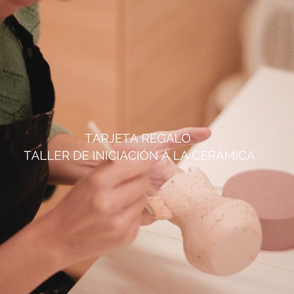 Tarjeta regalo taller introducción a la cerámica